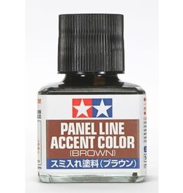 Tamiya TAM87132 Brown Panel Line Accent Color (40ml)