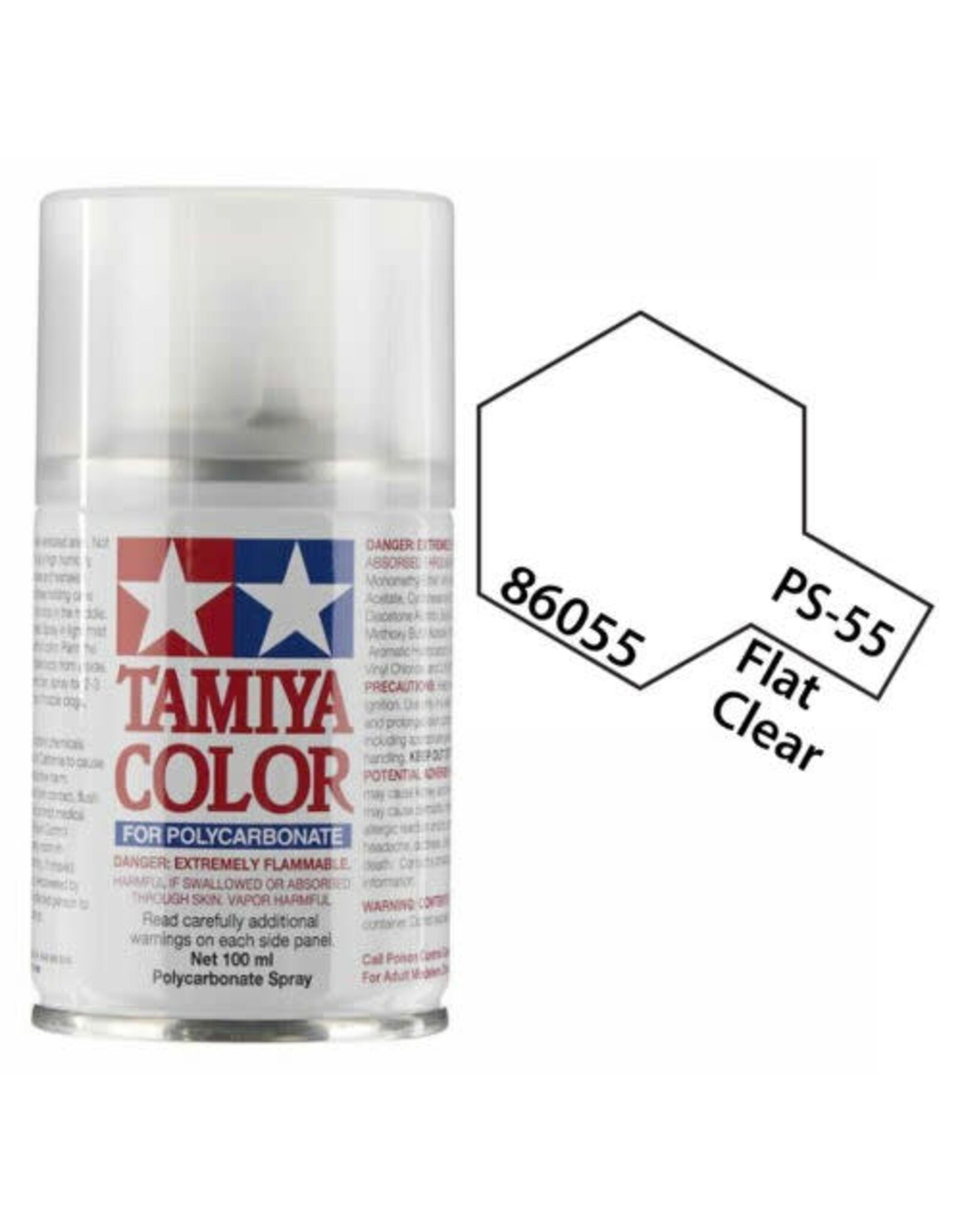 Tamiya TAMTS80 Flat Clear Lacquer Spray