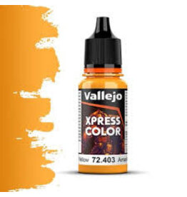 Vallejo VAL72403 Game Color: Xpress Color- Imperial Yellow, 18 ml.