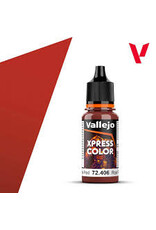 Vallejo VAL72406 Game Color: Xpress Color- Plasma Red, 18 ml.