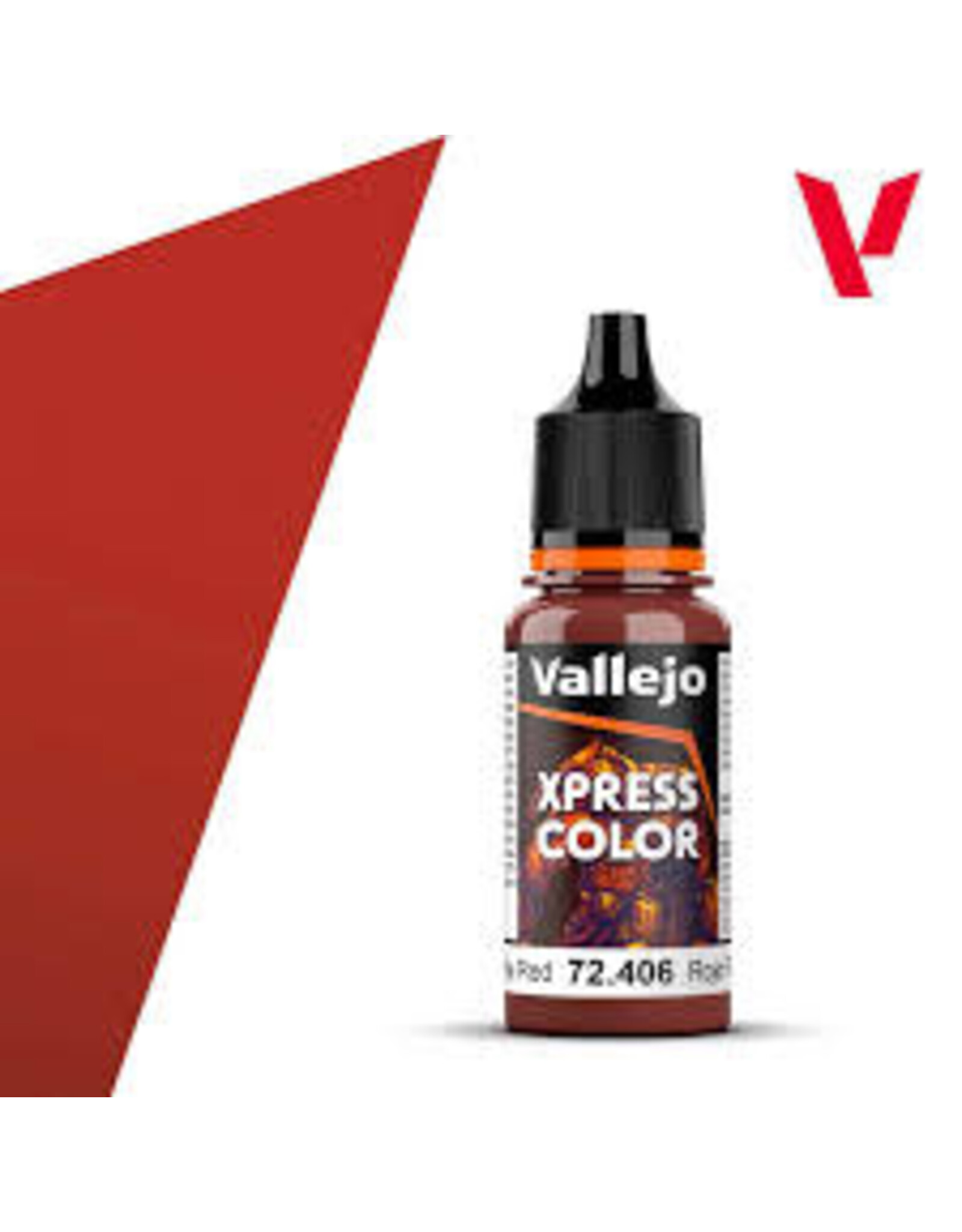 Vallejo VAL72406 Game Color: Xpress Color- Plasma Red, 18 ml.