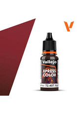 Vallejo VAL72407 Game Color: Xpress Color- Velvet Red, 18 ml.