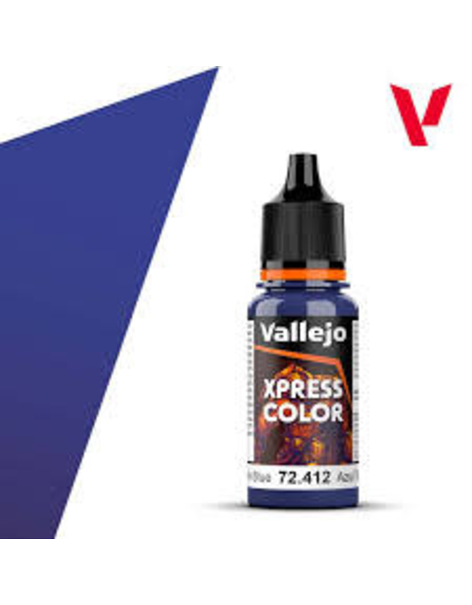 Vallejo VAL72412 Game Color: Xpress Color- Storm Blue, 18 ml.