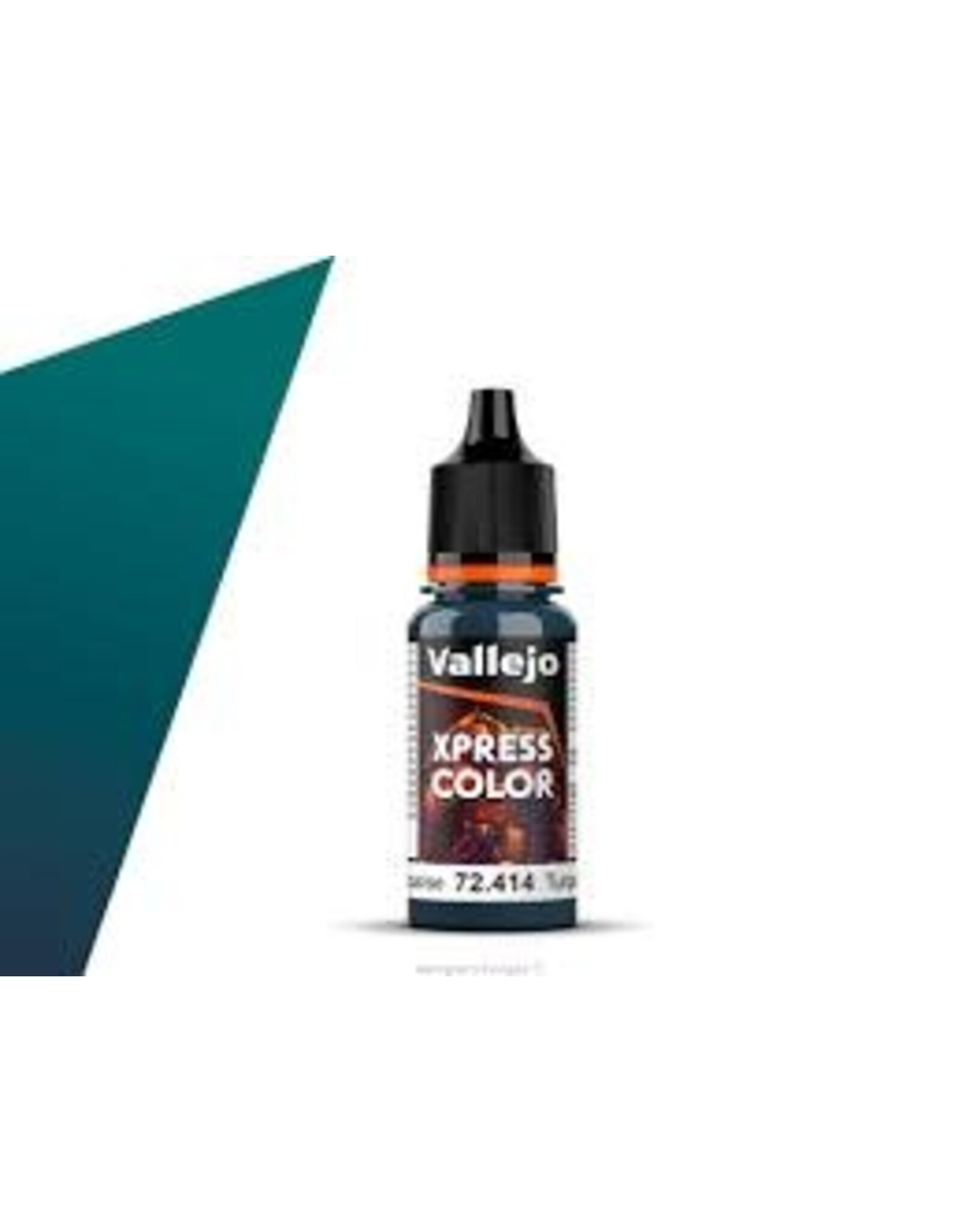 Vallejo VAL72414 Game Color: Xpress Color- Caribbean Turquoise, 18 ml.