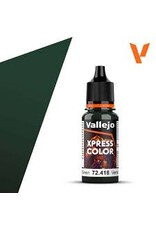 Vallejo VAL72418 Game Color: Xpress Color- Lizard Green, 18 ml.