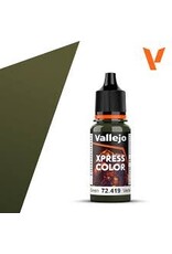 Vallejo VAL72419 Game Color: Xpress Color- Plague Green, 18 ml.