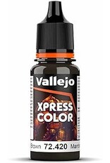 Vallejo VAL72420 Game Color: Xpress Color- Wasteland Brown, 18 ml.