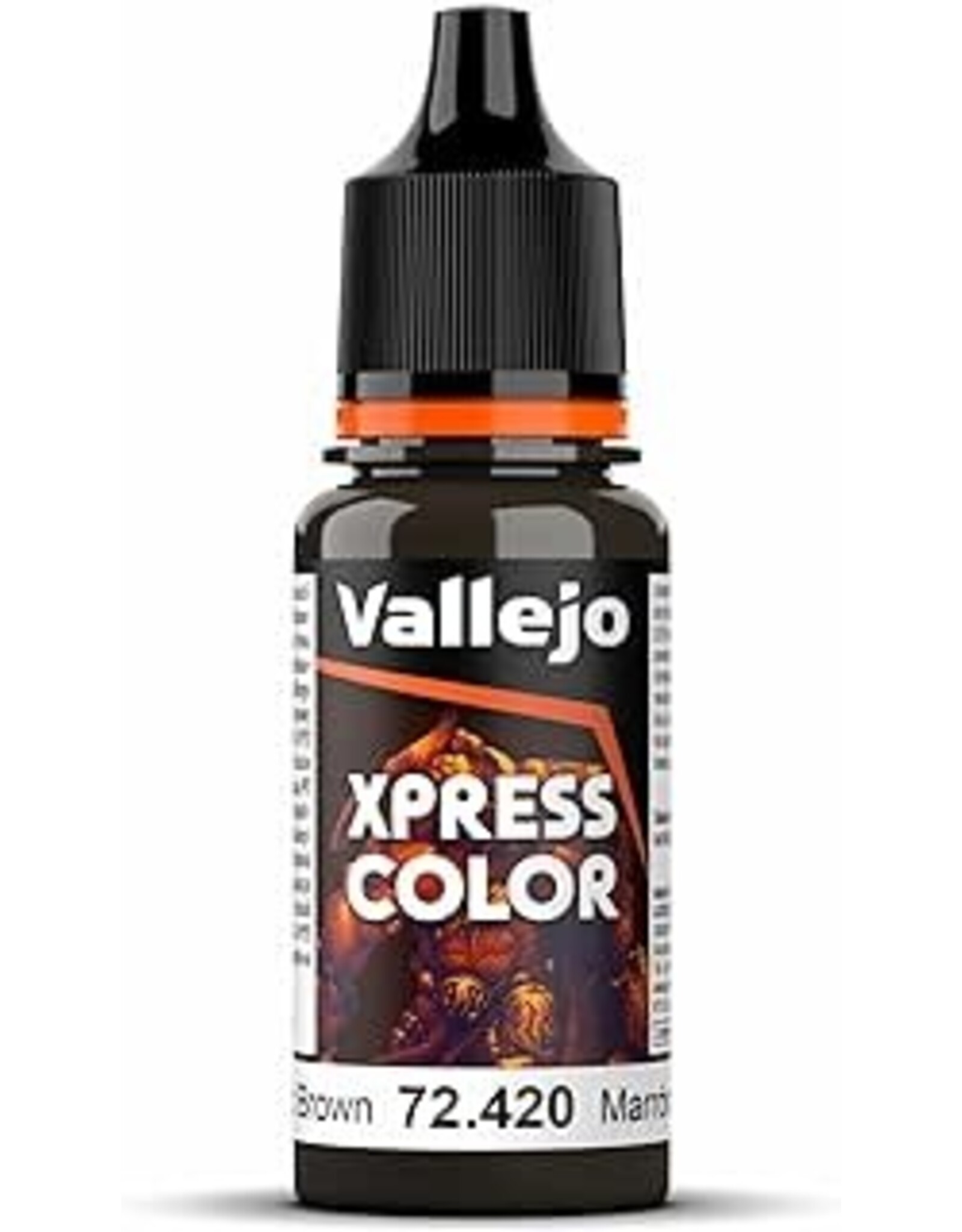 Vallejo VAL72420 Game Color: Xpress Color- Wasteland Brown, 18 ml.