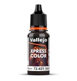 Vallejo VAL72421 Game Color: Xpress Color- Copper Brown, 18 ml.