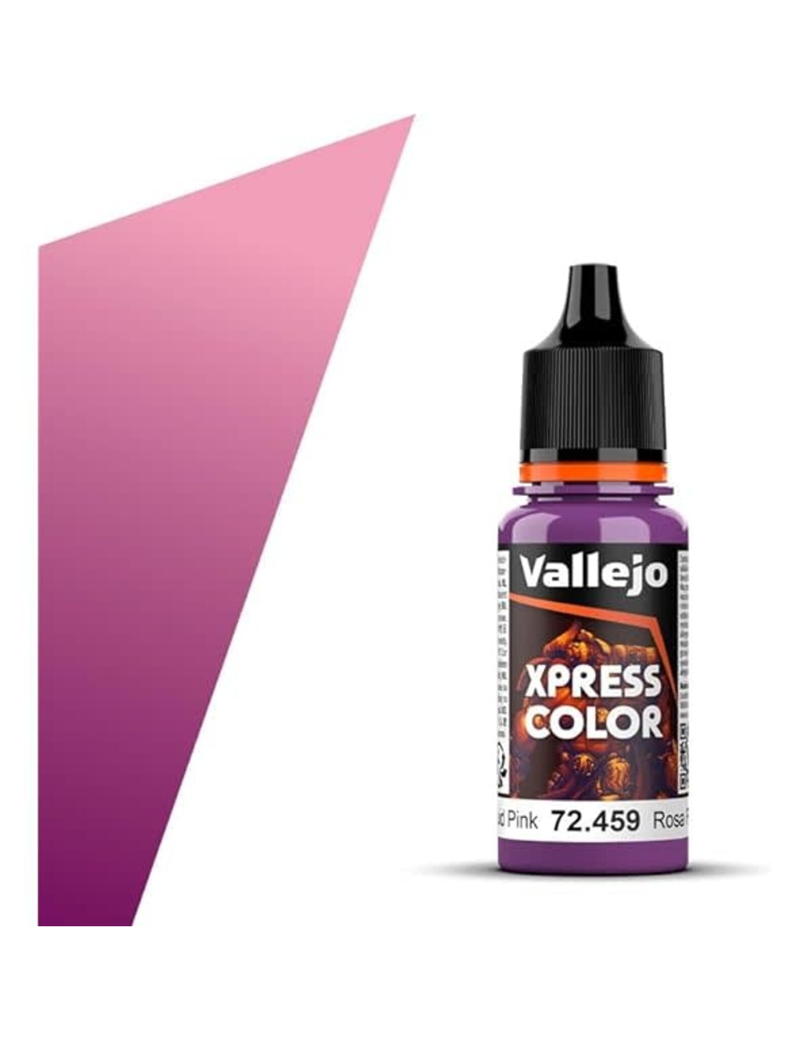 Vallejo VAL72459 Game Color: Xpress Color-Fluid Pink, 18 ml.