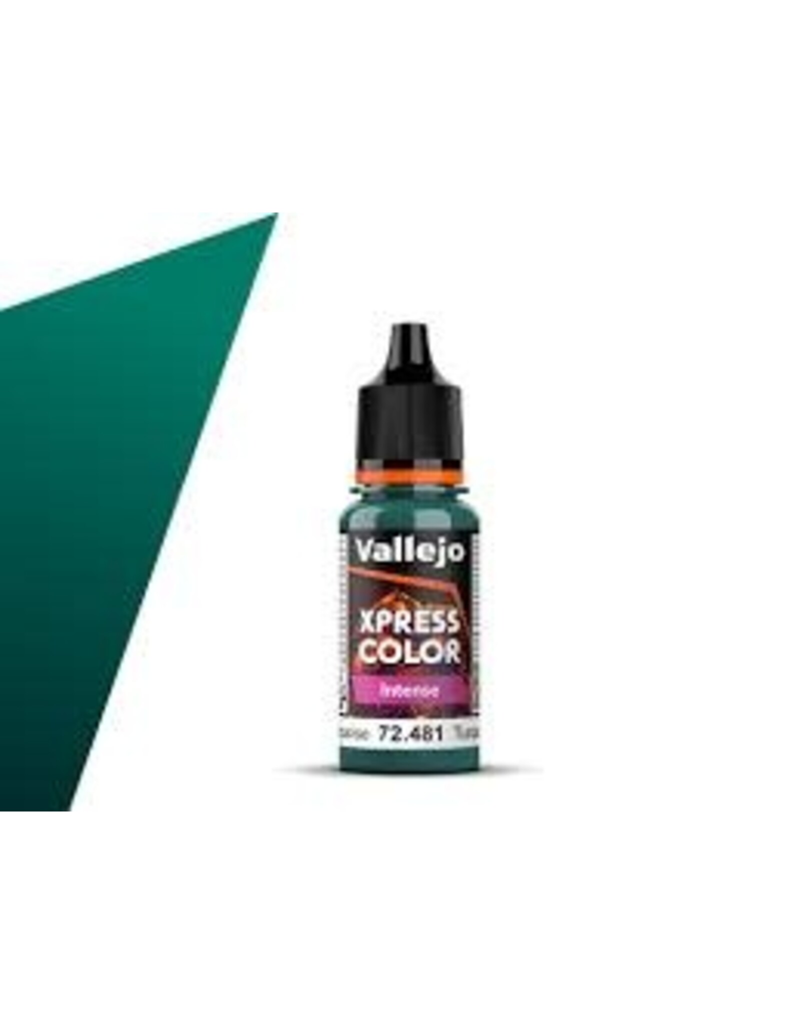 Vallejo VAL72481 Game Color: Xpress Color Intense- Heretic Turquoise, 18 ml.