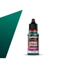Vallejo VAL72481 Game Color: Xpress Color Intense- Heretic Turquoise, 18 ml.