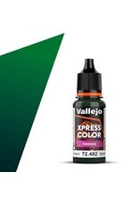Vallejo VAL72482 Game Color: Xpress Color Intense- Monastic Green, 18 ml.