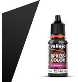 Vallejo VAL72484 Game Color: Xpress Color Intense- Hospitallier Black, 18 ml.