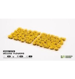 Gamers Grass GGR-789891	6mm Yellow Flowers Tufts (70) (Self Adhesive)