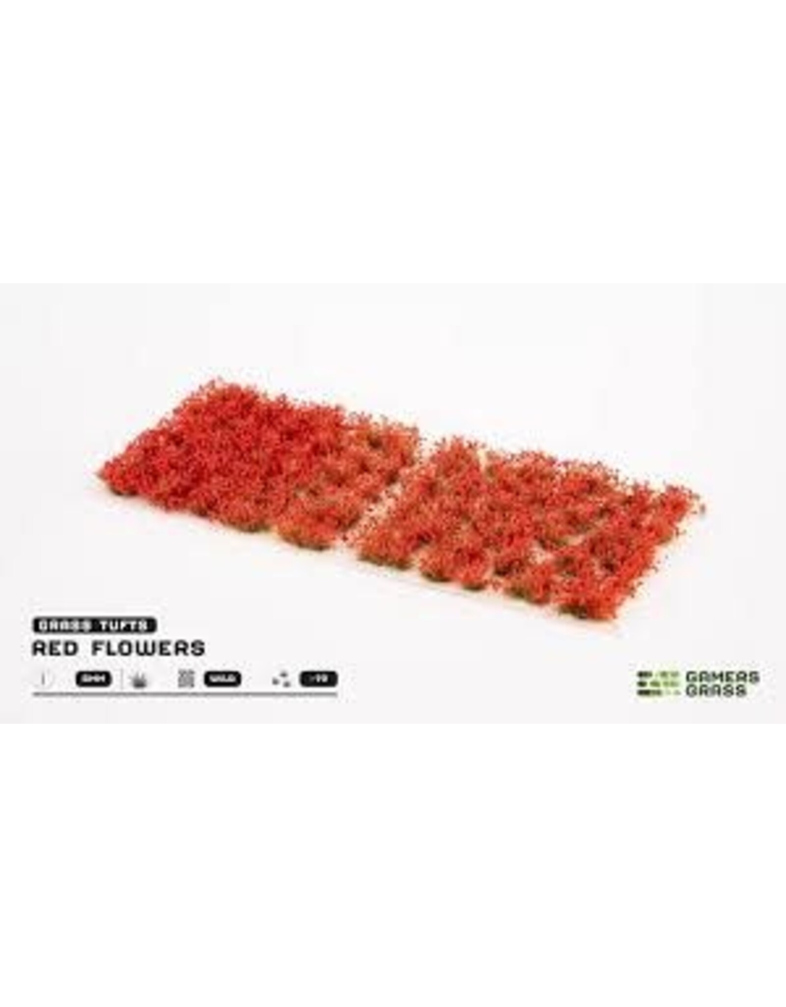 Gamers Grass GGR-789952 6mm Red Flowers Tuft Set (140) (Self Adhesive)