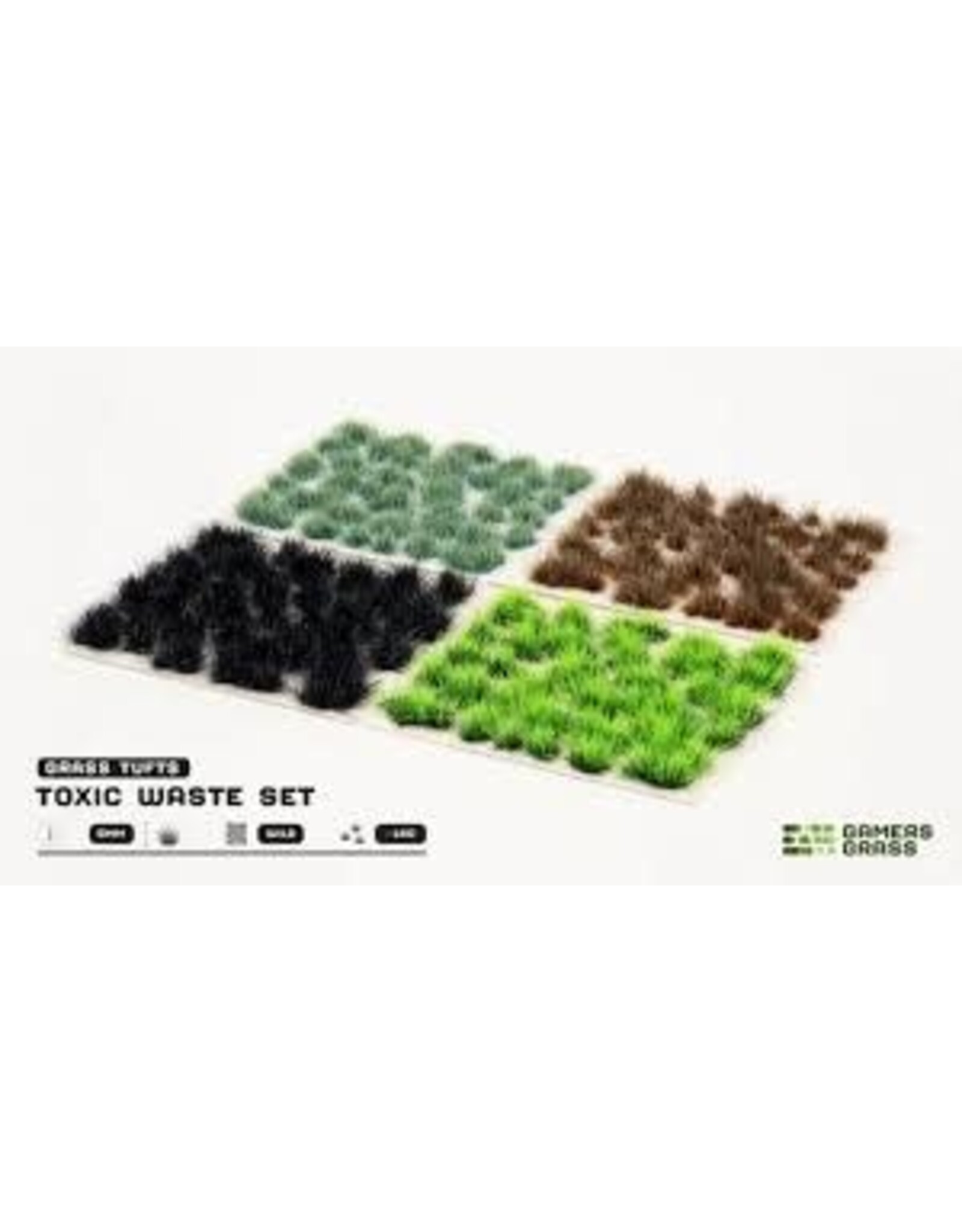 Gamers Grass GGR-790507 6mm Toxic Waste Tuft Set (140) (Self Adhesive)