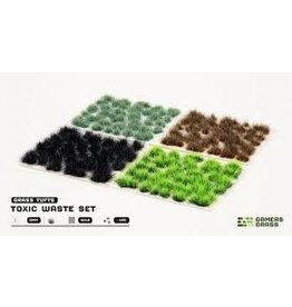 Gamers Grass GGR-790507 6mm Toxic Waste Tuft Set (140) (Self Adhesive)