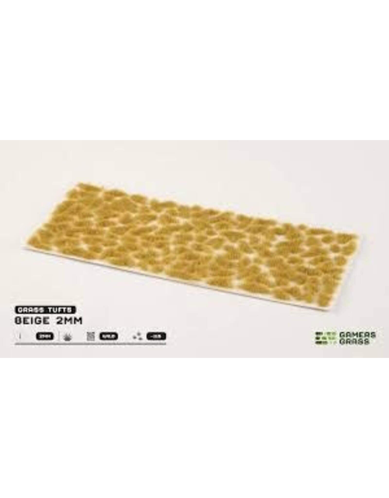 Gamers Grass GGR-790842	2mm Beige Grass Tufts (115) (Self Adhesive)