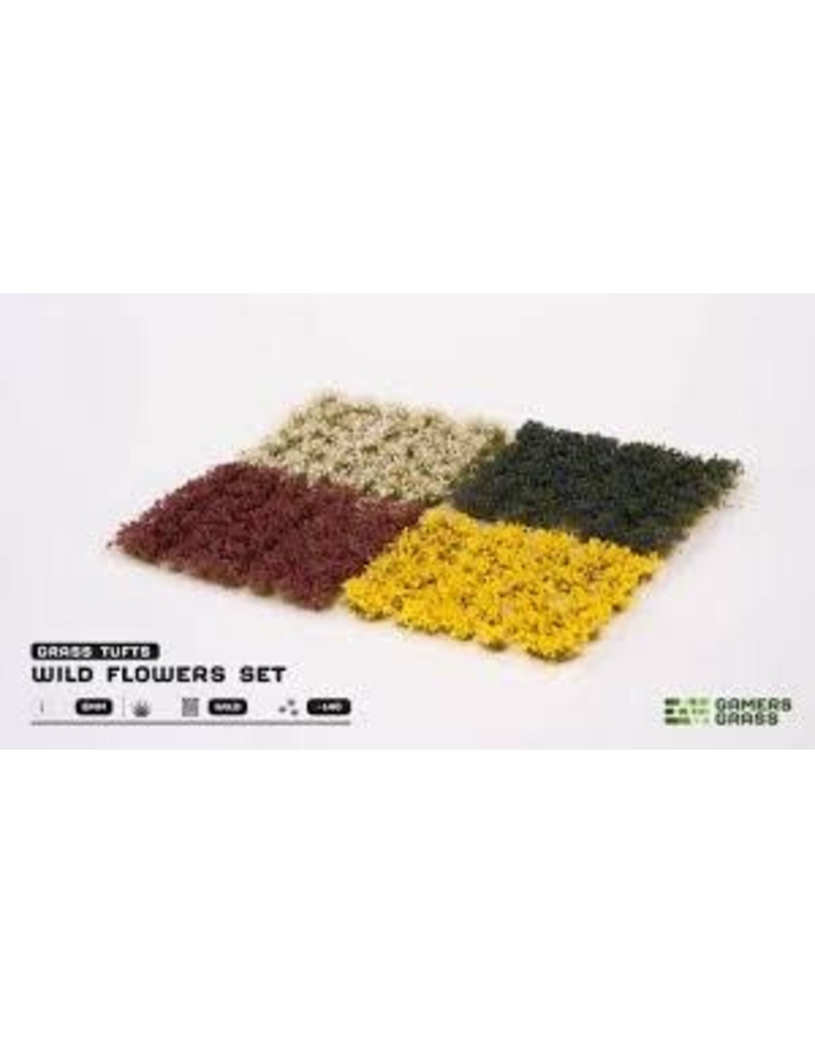 Gamers Grass GGR-789969 6mm Wild Flowers Tuft Set (140) (Self Adhesive)