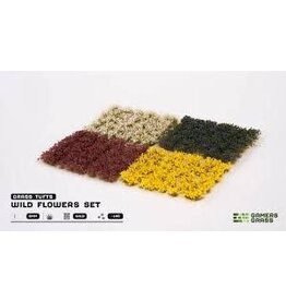 Gamers Grass GGR-789969 6mm Wild Flowers Tuft Set (140) (Self Adhesive)