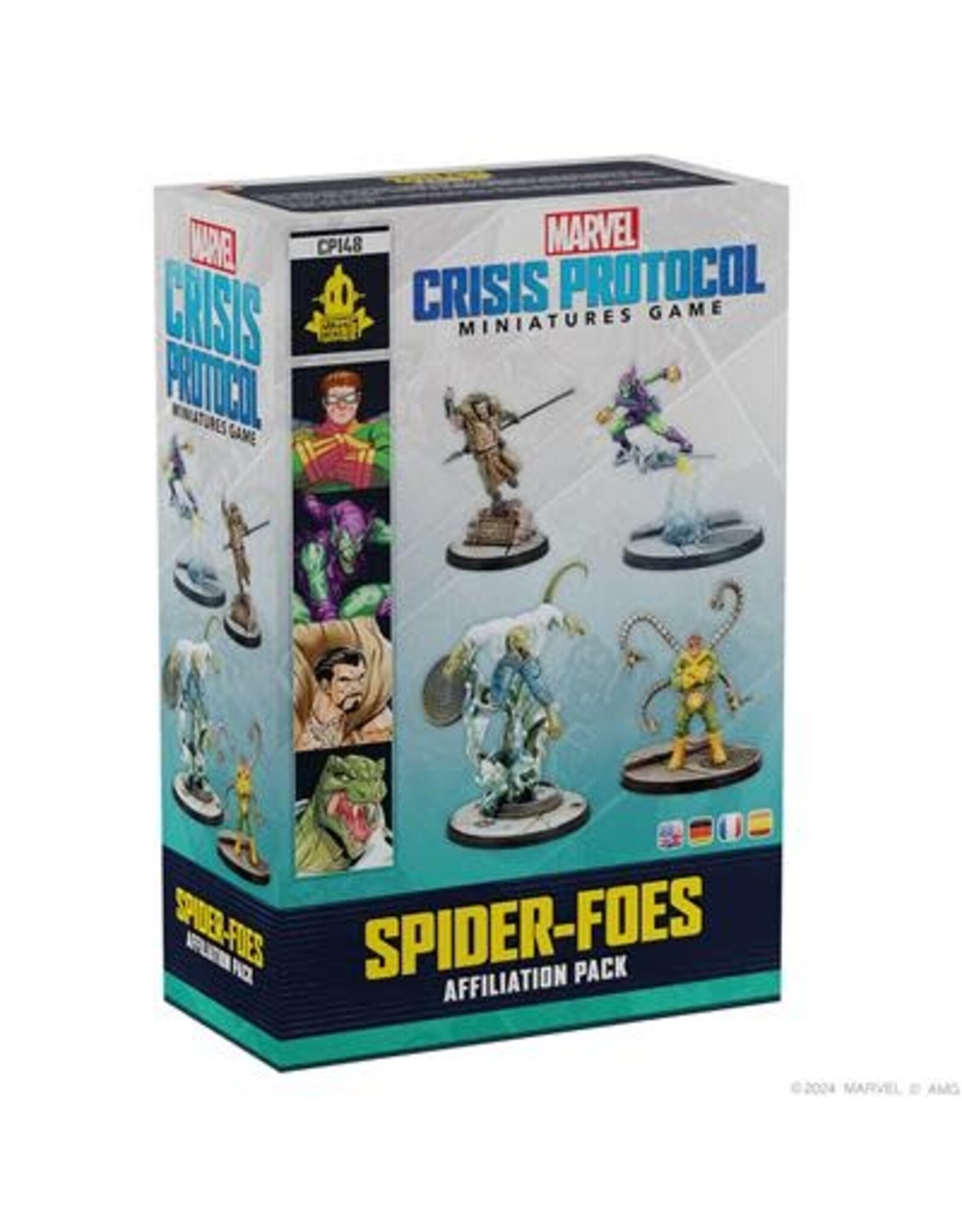 ATOMIC MASS GAMES CP148 Spider Foes Affiliation pack