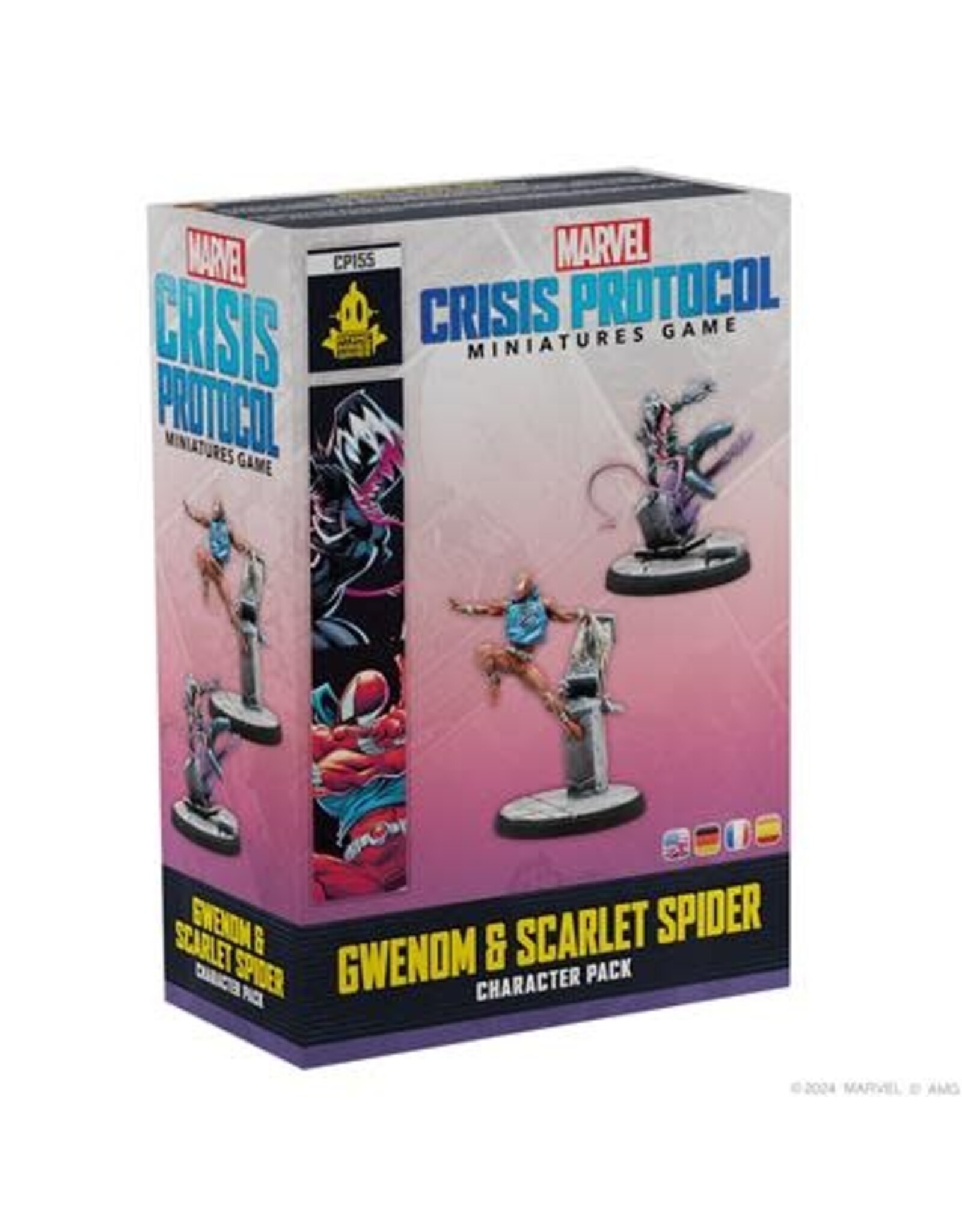 ATOMIC MASS GAMES CP155 Gwenom and Scarlet Spider