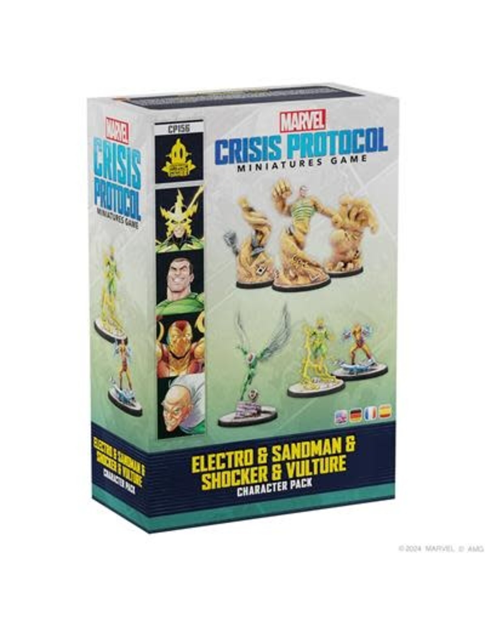 ATOMIC MASS GAMES CP156 Electro & Sandman & Shocker & Vulture