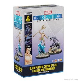 ATOMIC MASS GAMES CP158 Black Panther, Chosen of Bast & Namor, The Sub-Mariner