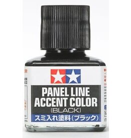 Tamiya TAM87131 Black Panel Line Accent Color (40ml)