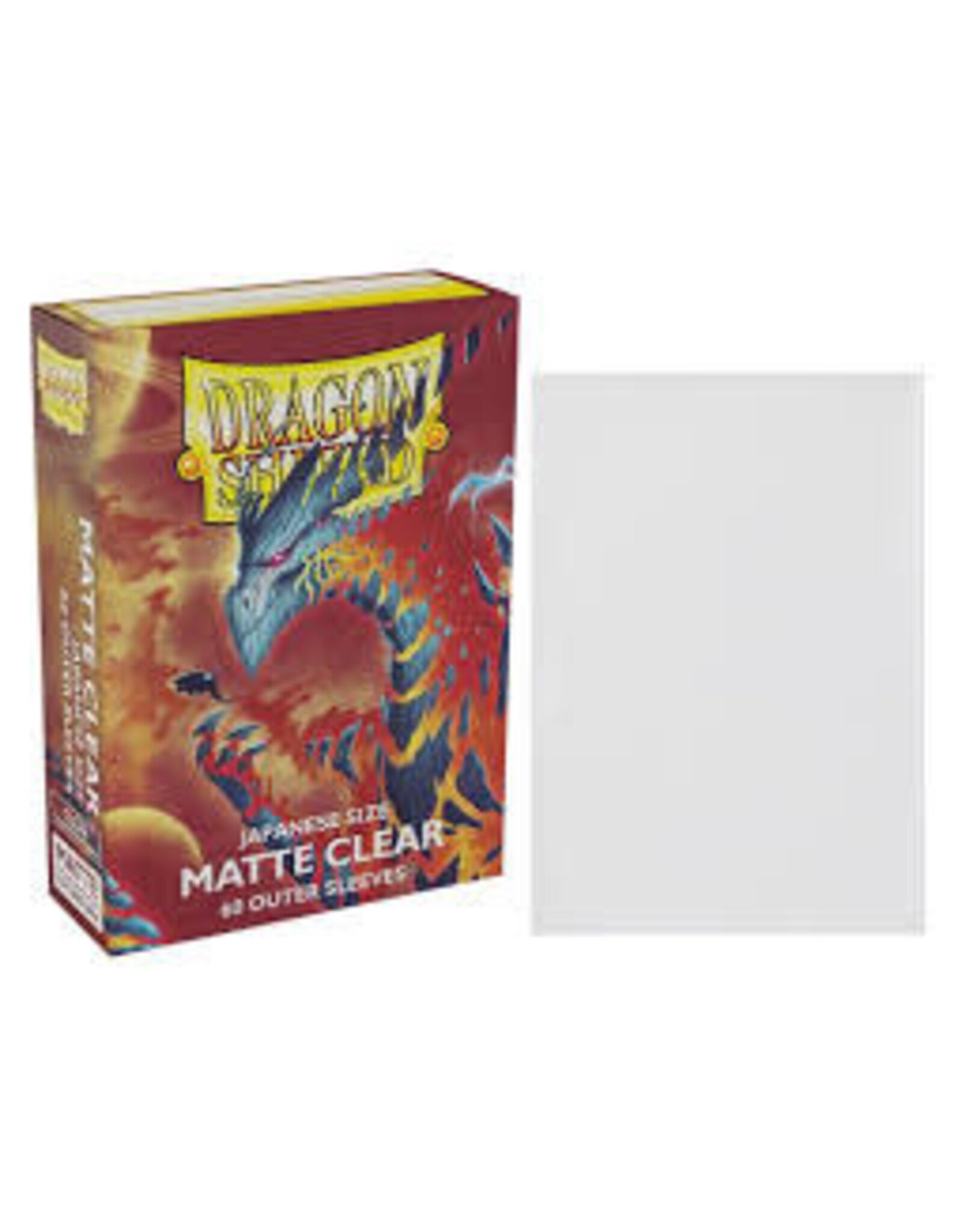 Dragon Shields Arcane Tinman ATM13352 Mini Outer Sleeves: Clear (60)