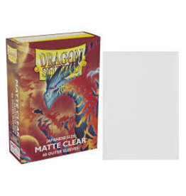 Dragon Shields Arcane Tinman ATM13352 Mini Outer Sleeves: Clear (60)