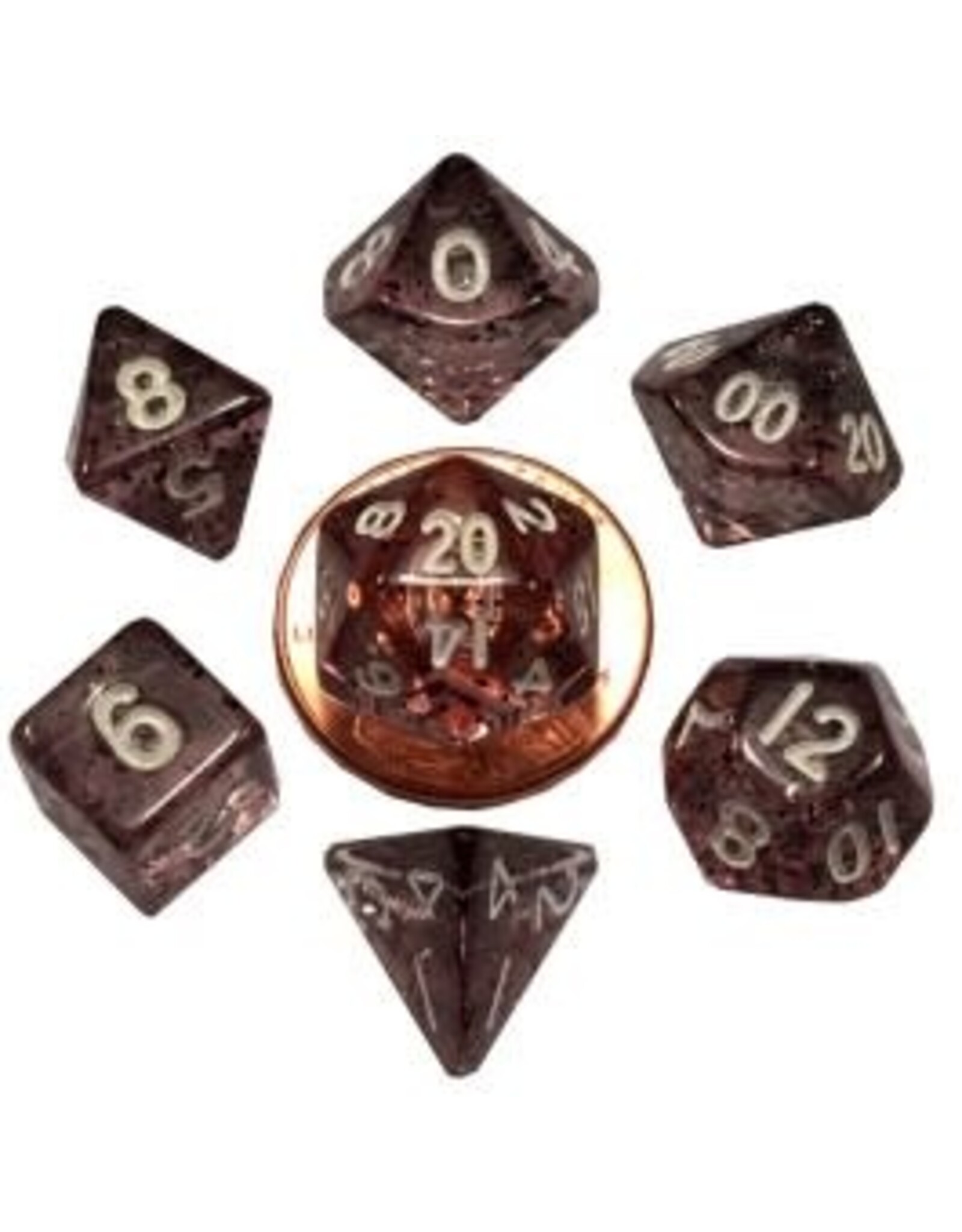 FRD 7CT 10mm Poly Dice Ethereal Black