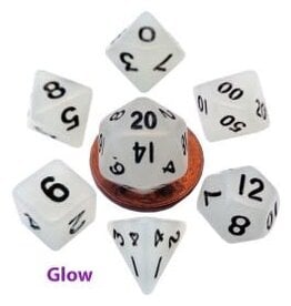 FRD 7CT 10mm Poly Dice Glow Clear