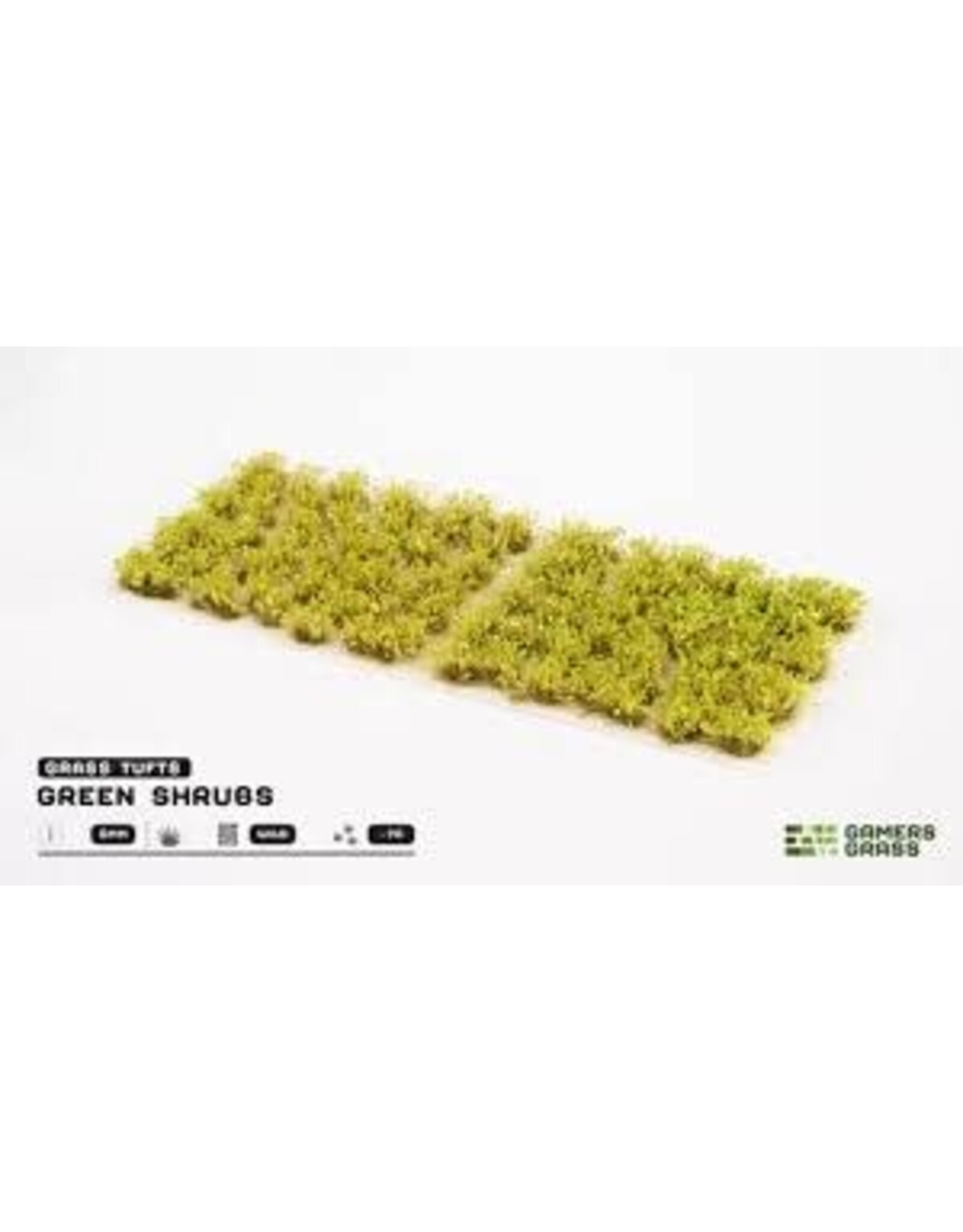 Gamers Grass GGR-788078 6mm Green Shrub Tufts (70) (Self Adhesive)