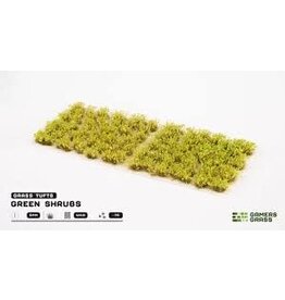 Gamers Grass GGR-788078 6mm Green Shrub Tufts (70) (Self Adhesive)