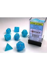 Chessex CHX27566 Luminary Polyhedral Sky/silver 7-Die Set