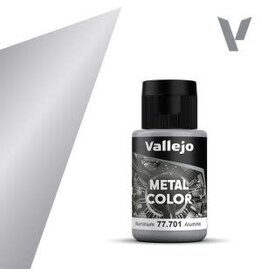 Vallejo VAL77701 Metal Color Aluminium