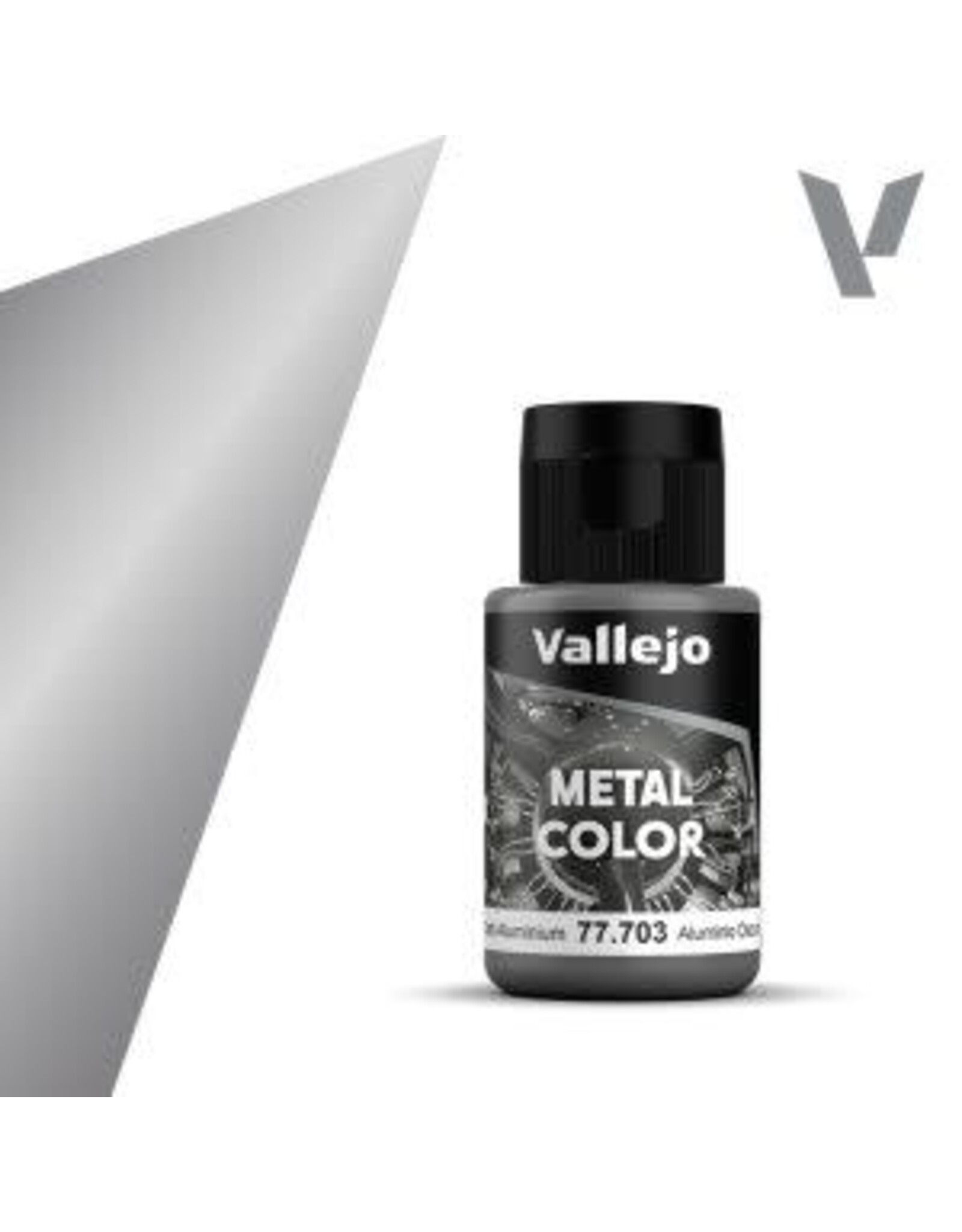 Vallejo VAL77703 Metal Color Dark Aluminium