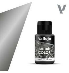 Vallejo VAL77712 Metal Color Steel