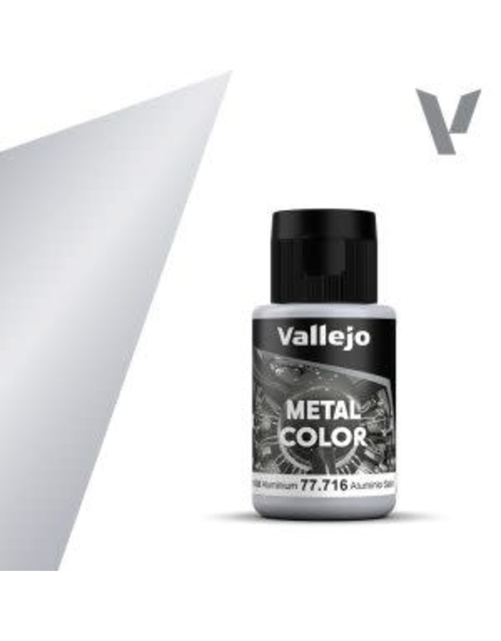 Vallejo VAL77716 Metal Color Semi Matt Aluminium