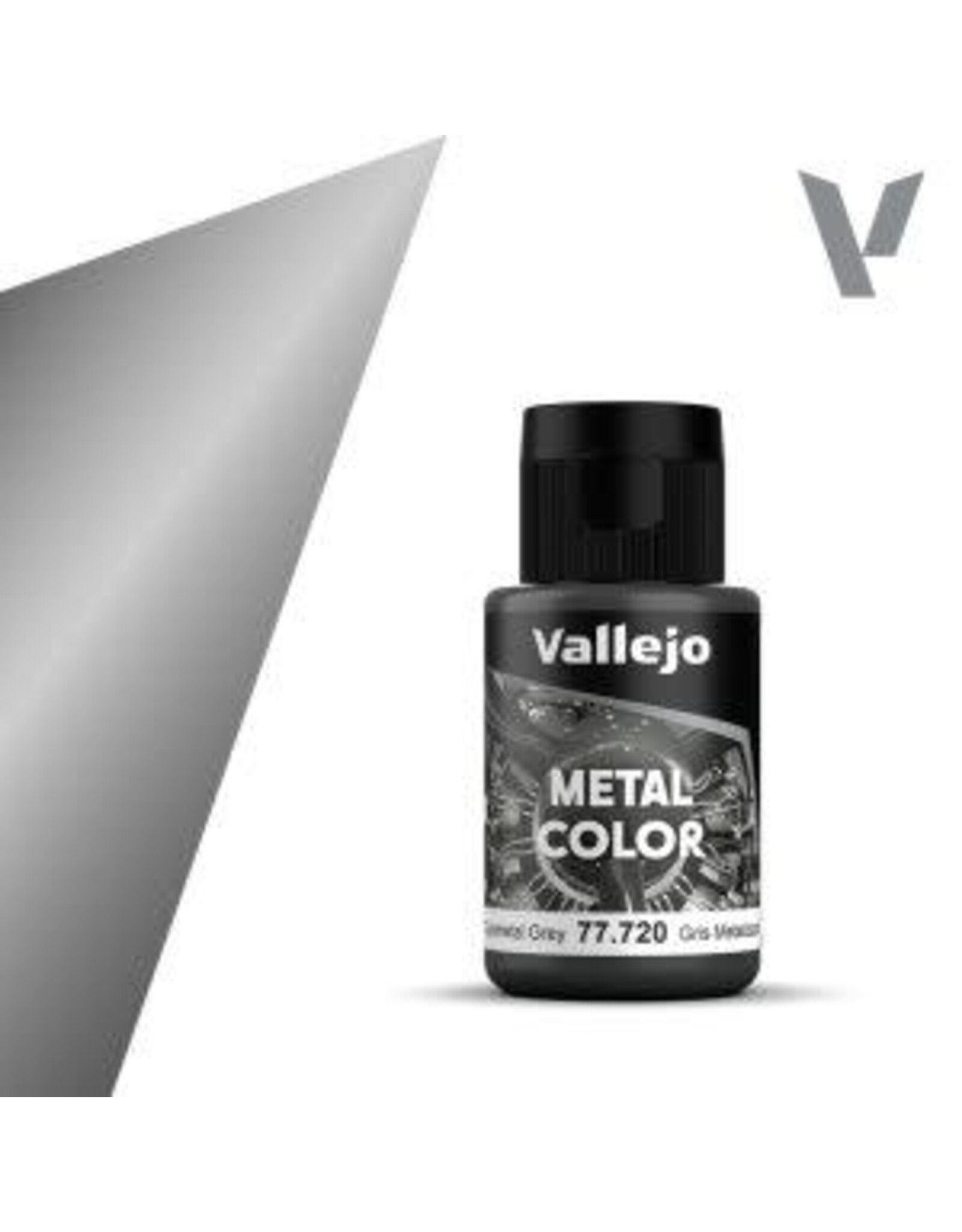 Vallejo VAL77720 Metal Color Gunmetal Grey
