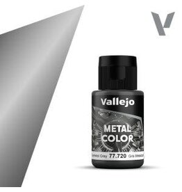 Vallejo VAL77720 Metal Color Gunmetal Grey