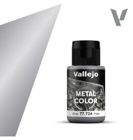 Vallejo VAL77724 Metal Color Silver