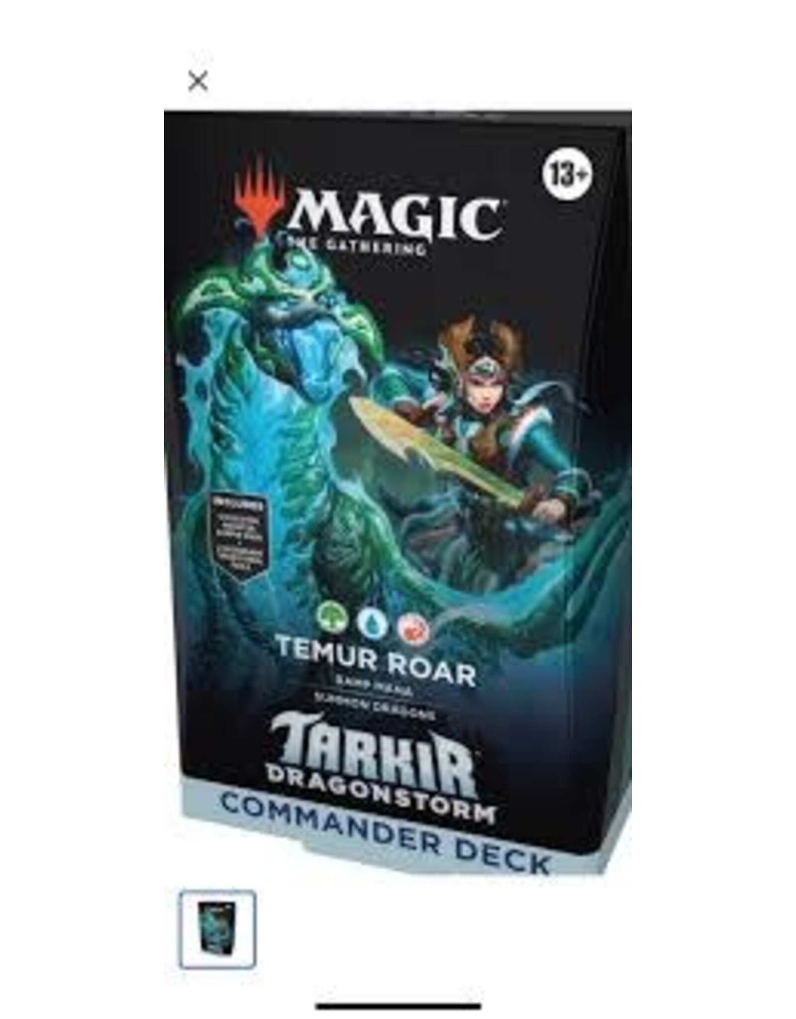 Tarkir: Dragonstorm Commander Deck: Temur Roar