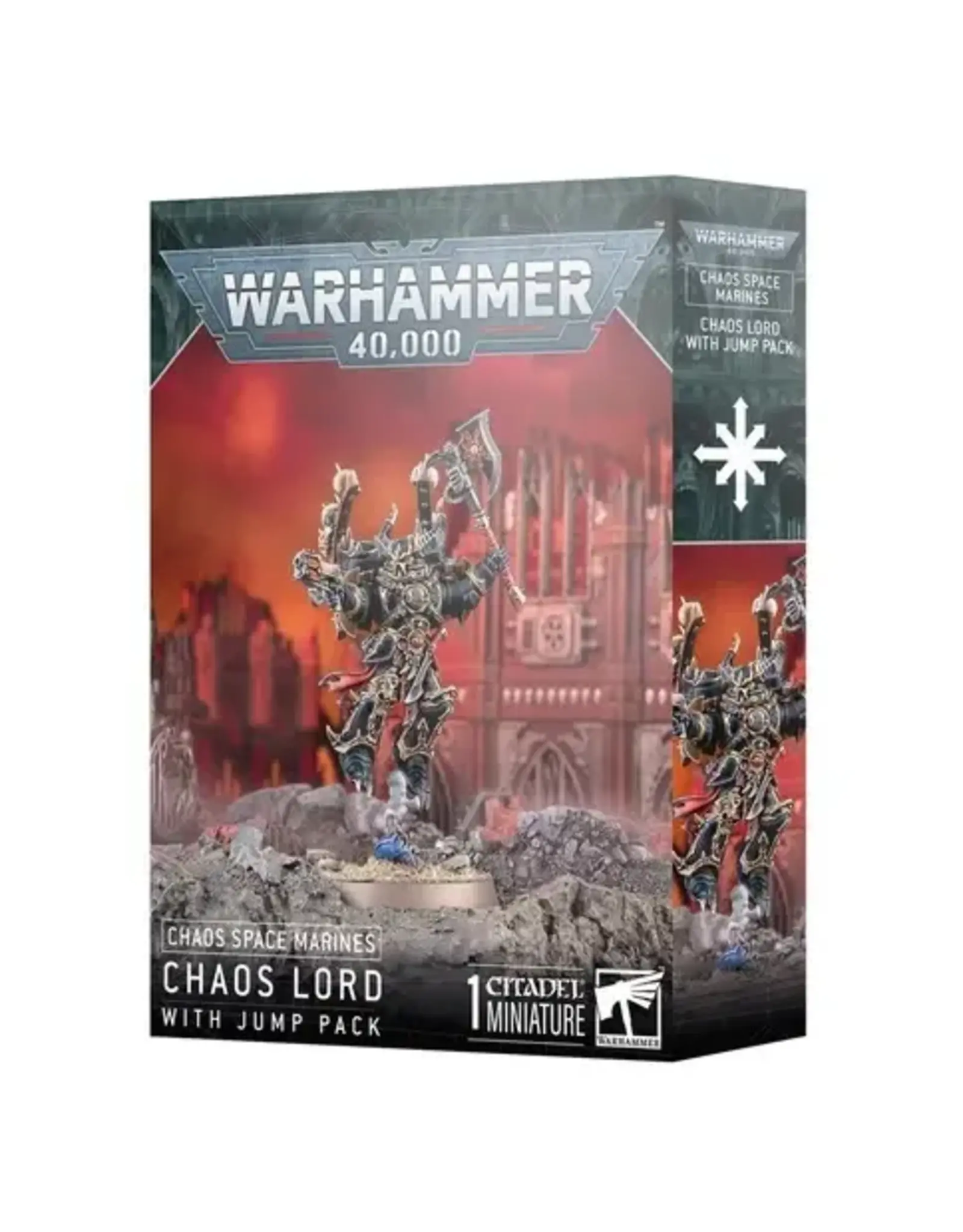Games Workshop 43-101 Chaos Lord With Jump Pack