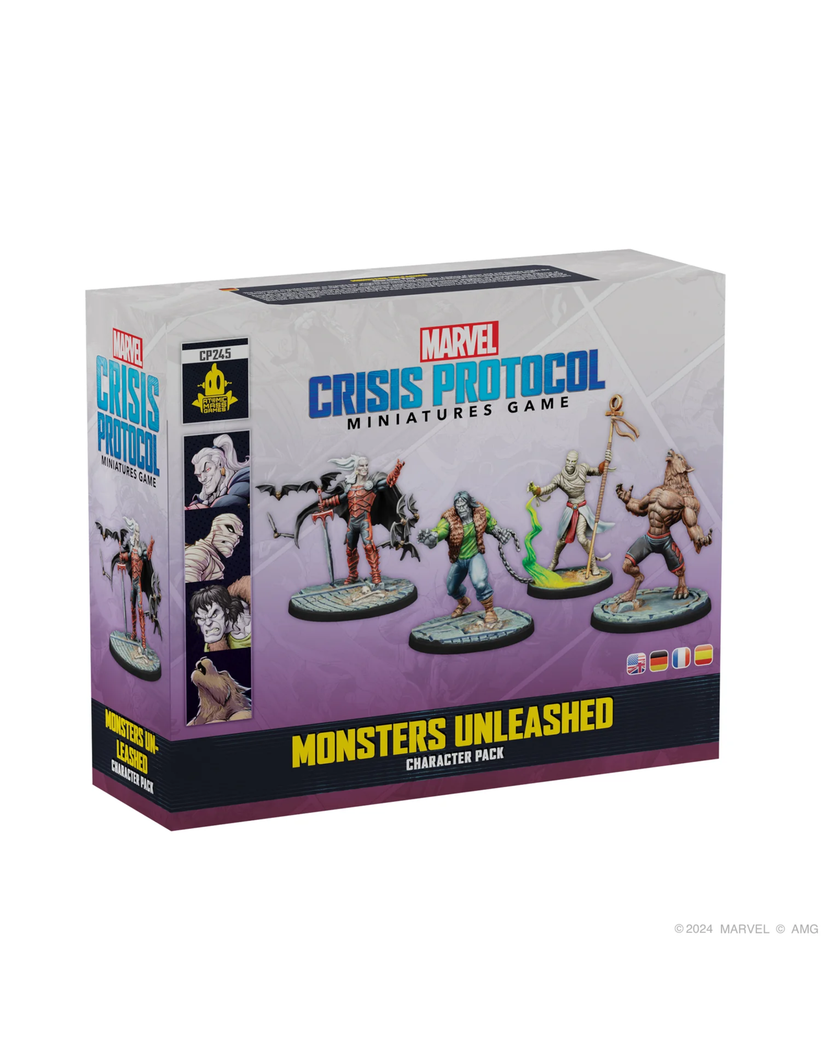 ATOMIC MASS GAMES CP245 Monsters Unleashed Character Pack