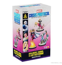 ATOMIC MASS GAMES CP173 Avalanche, Exodus & Lady Mastermind
