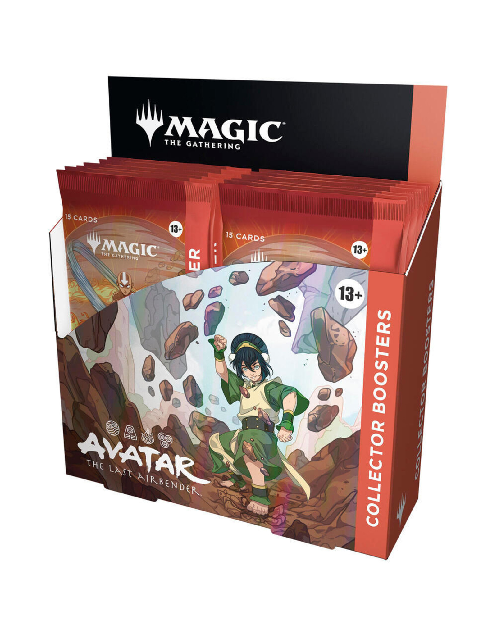 Wizards of the Coast Avatar The last Airbender Collectors DISPLAY