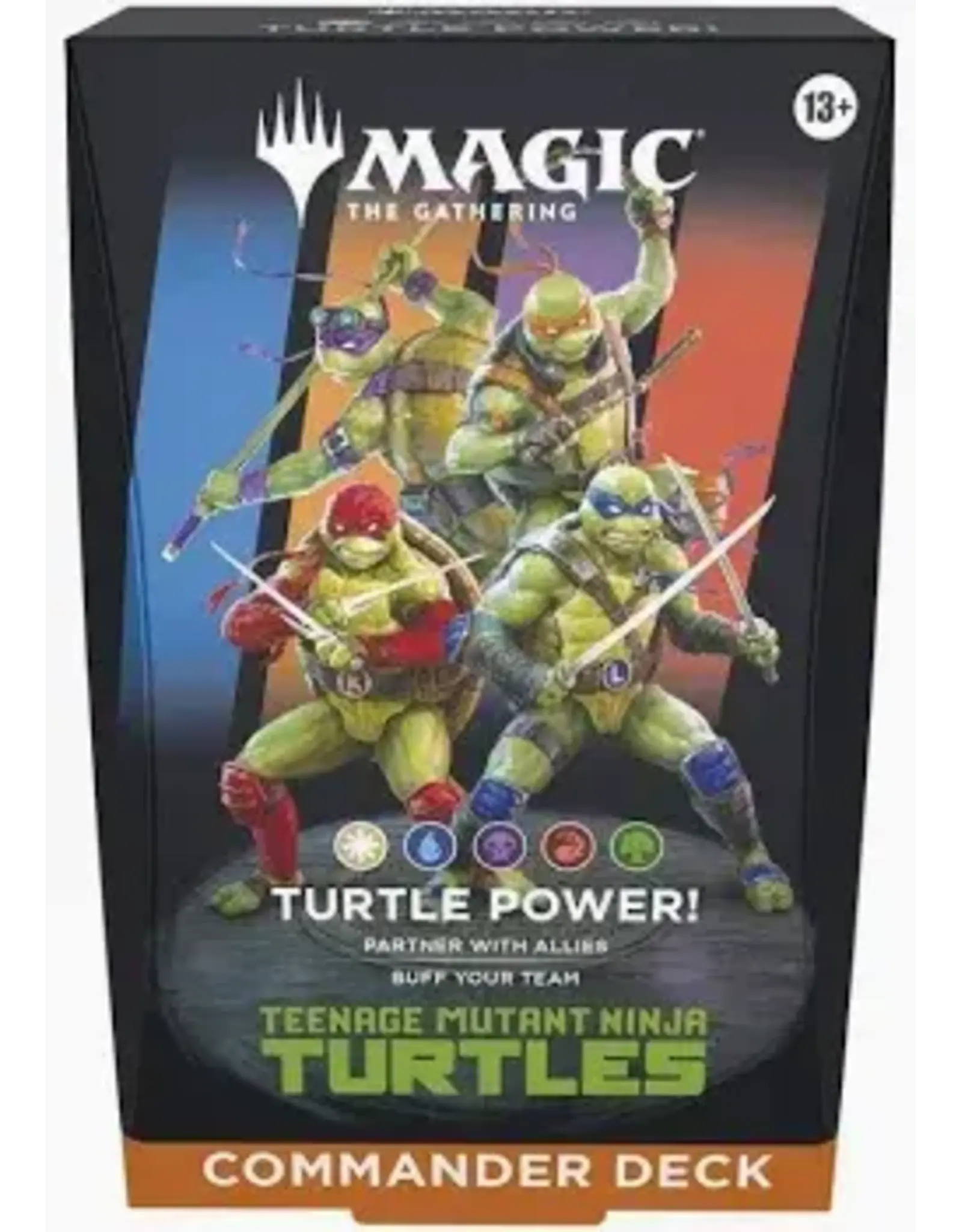 Wizards of the Coast MTG TMNT Commander Deck